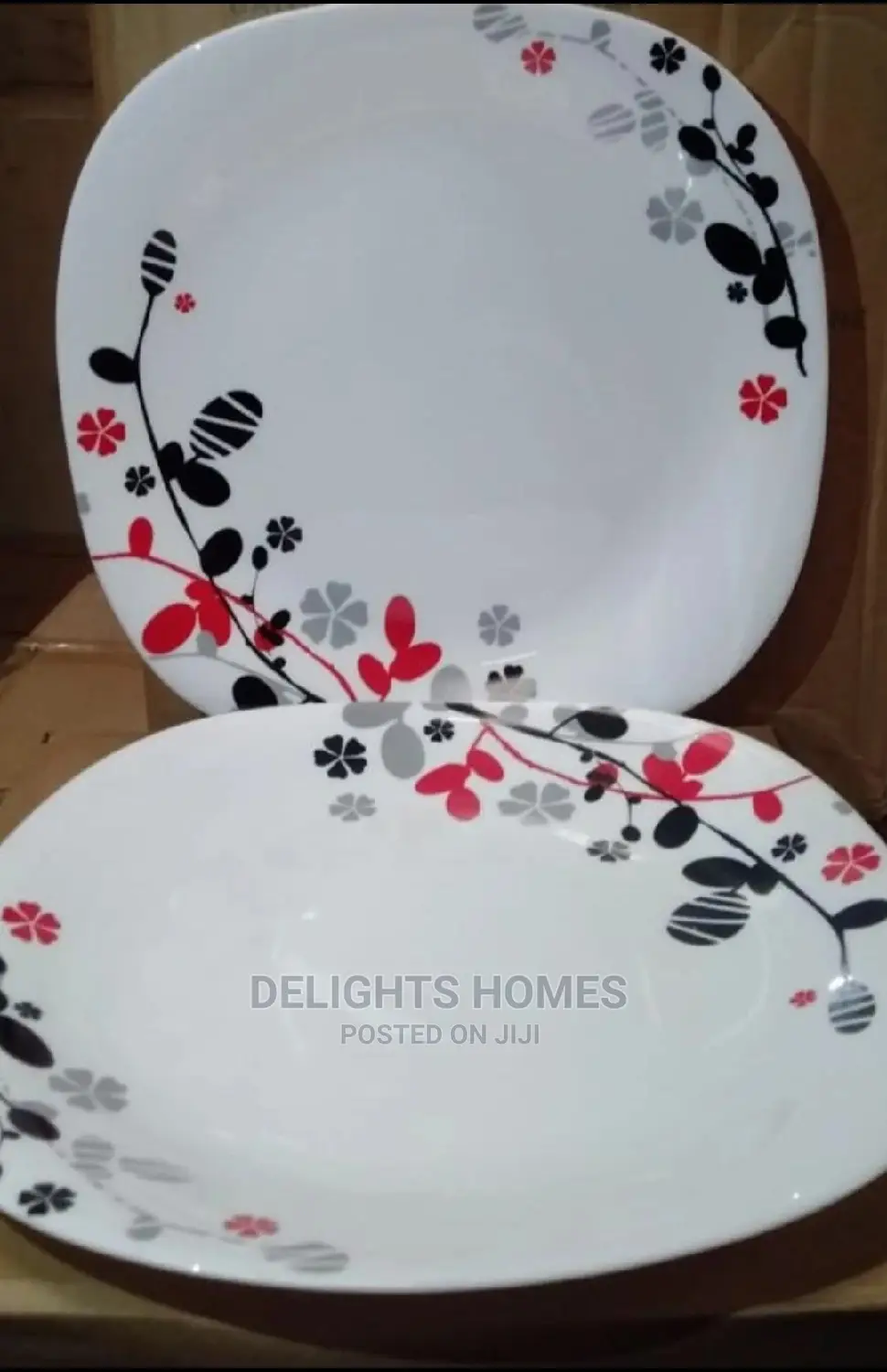 Set of 6 Quadra Plates