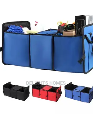 Car Trunk Back Storage Bag With Insulation at the Centre