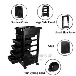 Mobile Plastic Salon Trolley
