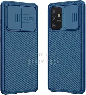 Nillkin Camshield PC Phone Case for Samsung Galaxy A52 - Blu