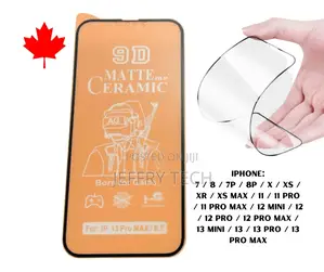 iPhone 7 8 X XR 11 12 13 Full Coverage Ceramic Film Full Glu