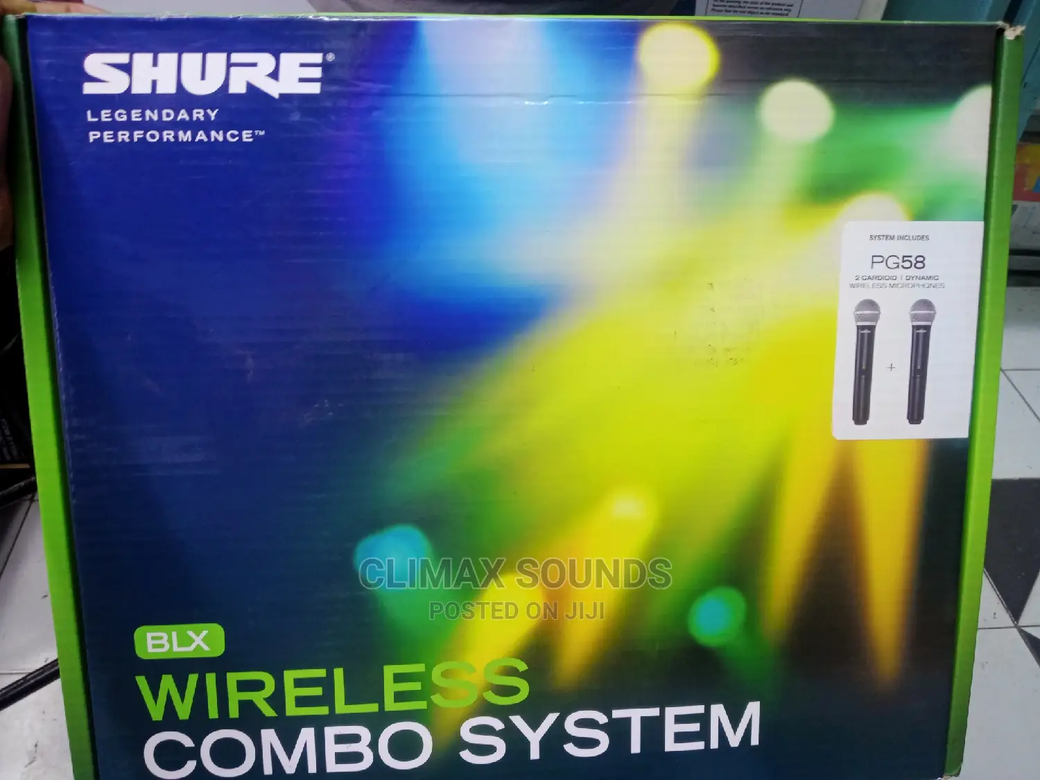 Shure Wireless Microphone Pg 58