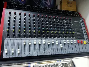 Powered Mixer 16 Channels Omax Red