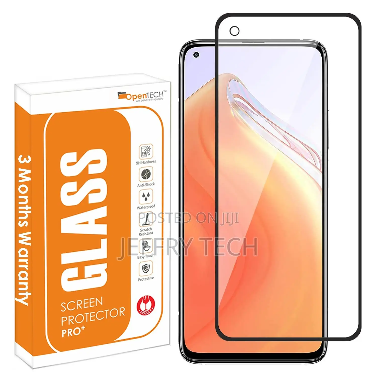 Tempered Glass Screen Protector Compatible for Xiaomi Mi 11
