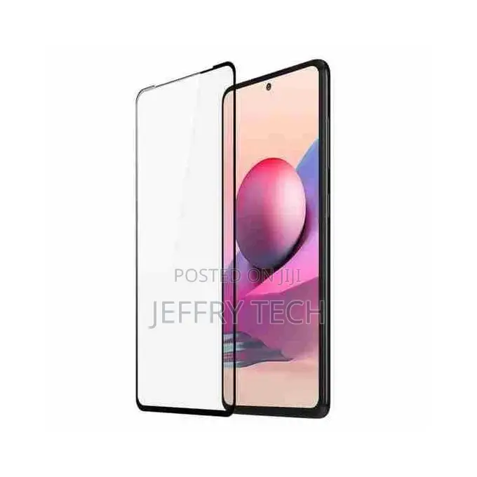 Xiaomi Redmi Note 10S Full Glue 9D Tempered Glass Protector