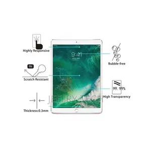 iPad Pro 10.5 Inch 0.3mm 9H Surface Hardness Full Screen Tem