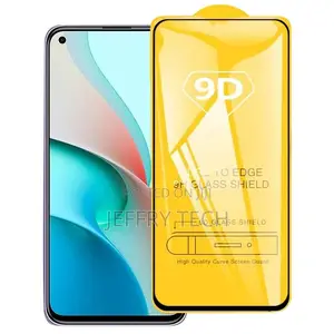 Xiaomi Redmi Note 9 5G 9D Full Glue Full Screen Tempered Gl
