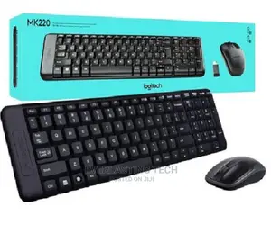 Logitech Wireless Keyboard Mouse Mk220