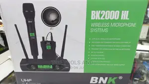 Bnk 2in1 Uhf Dual Wireless Microphone Bk2000hl
