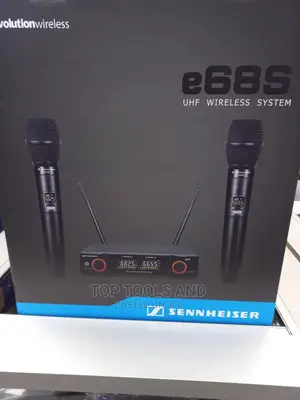 Sennheiser Uhf Wireless System E685 Pair Mic