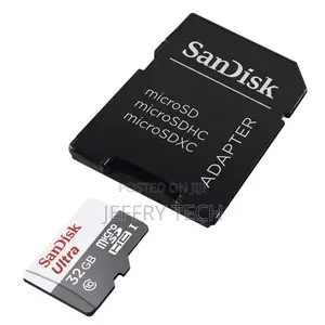 32GB Sandisk UHS-I Microsdhc Memory Card
