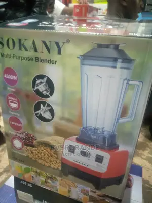 Sokany Commercial Blender 4500 Watts