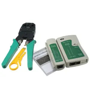 RJ45 RJ11 RJ12 CAT5 LAN Network Tool Kit Cable Tester Crimp