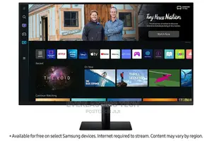 Samsung 32" LED Smart Monitor With Speaker Wifi, Bluetooth A
