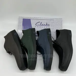 Clark's Wallabees Leather Moccasins Loafers Sizes:40 to 45
