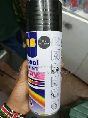 Matte Black Spray Paints