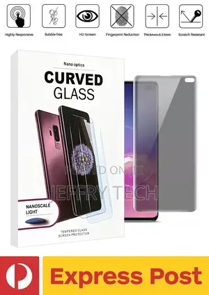 Samsung Galaxy S10 Plus UV Privacy Nano Optics Tempered Glas