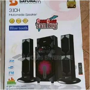 Sayona SHT 1300BT 3.1ch Subwoofer System Tall Boy