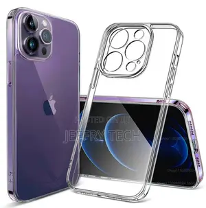 Clear Phone Case for iPhone 14 Pro Silicone Soft Back Cover