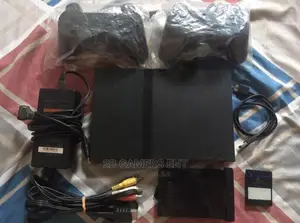 Ps2 Slim, 2 Pads, 10 Free Games