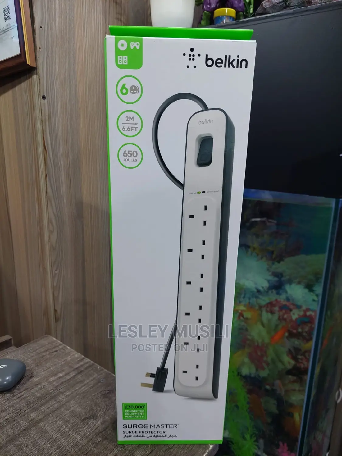 Belkin 6 Way Surge Protector Extension