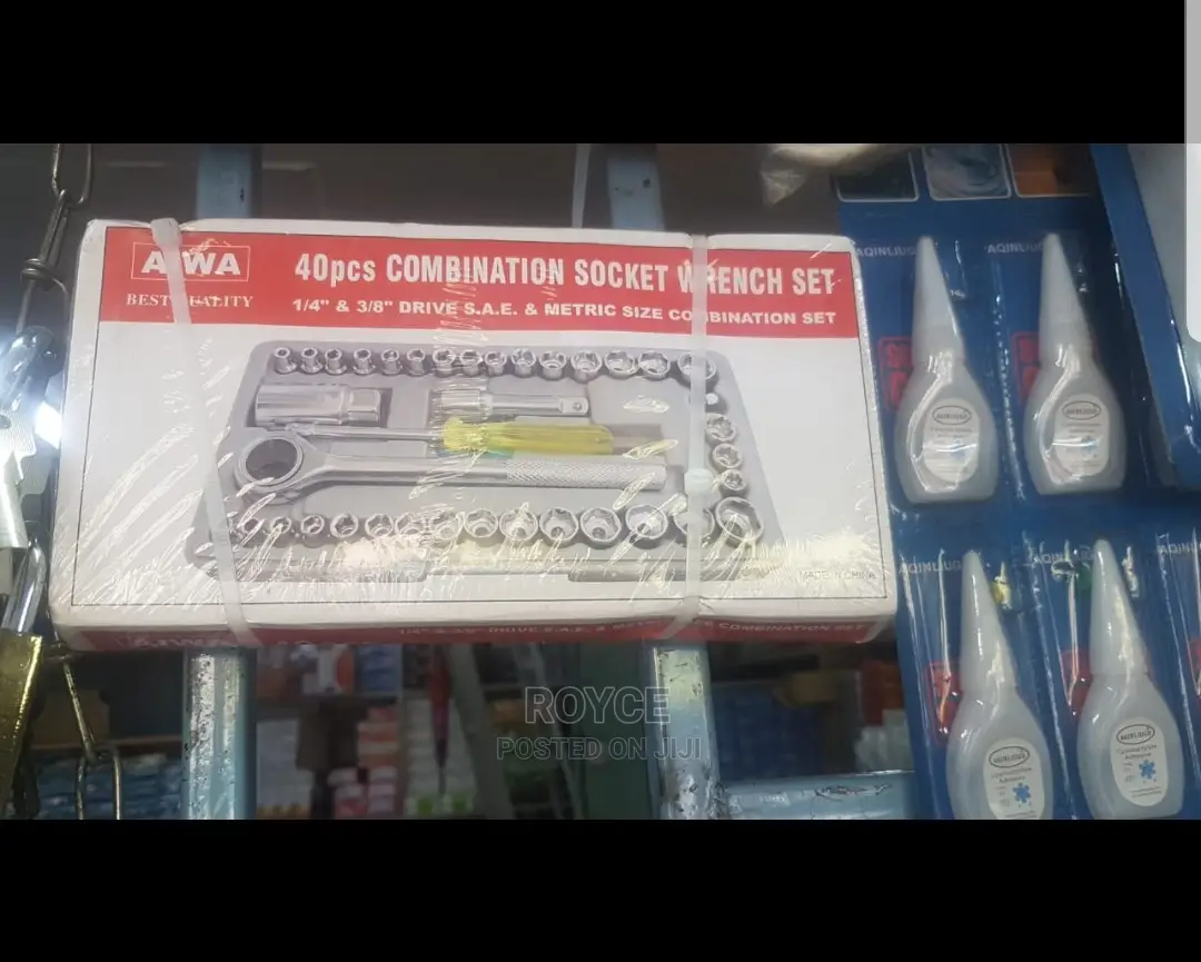 40pcs Combination Socket Wrench Set