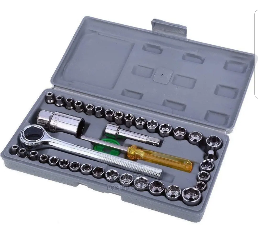 40pcs Combination Socket Wrench Set