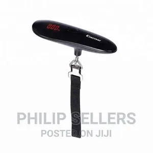 Electronic Luggage Scale Black