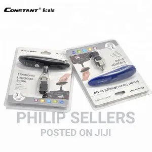 Electronic Luggage Scale Black