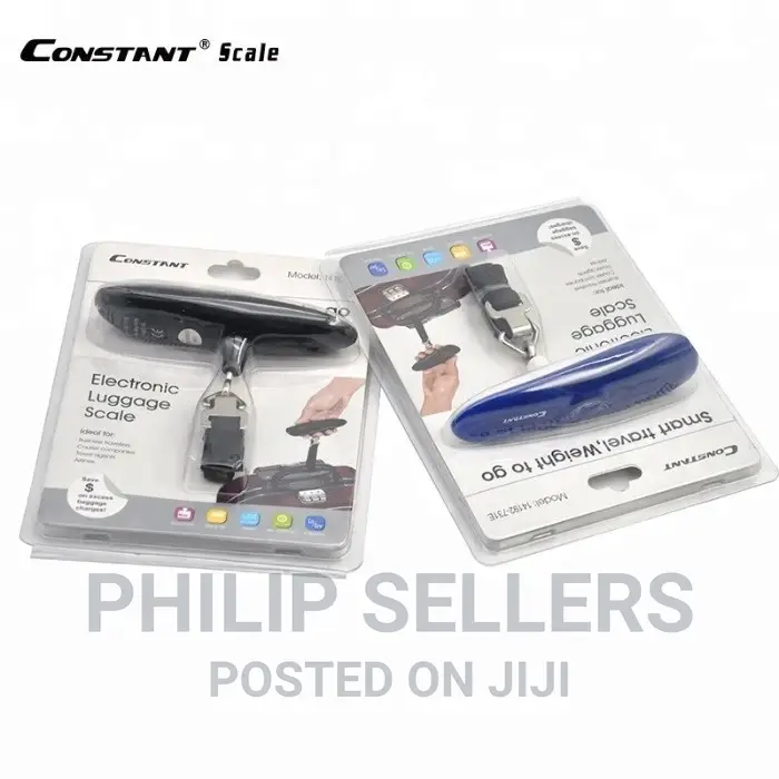 Electronic Luggage Scale Black