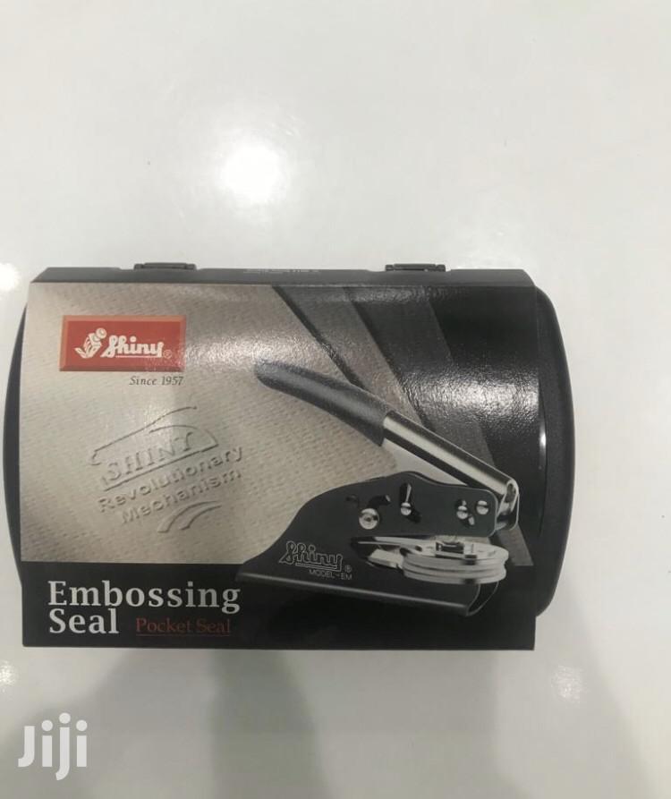 Shiny Company Pocket Seal in Nairobi Central Stationery, Joseph