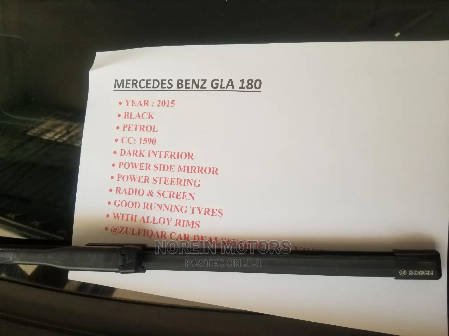 Mercedes-Benz GLA-Class 2015 Black