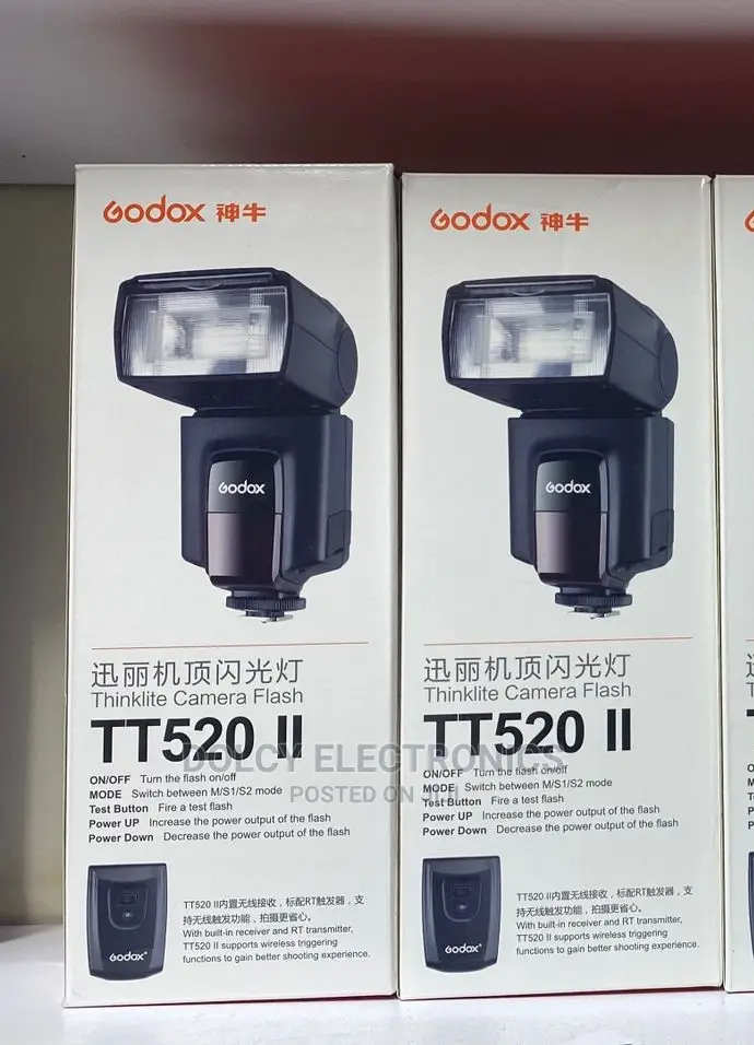 Godox Thinklite Flash Speedlite TT520 II
