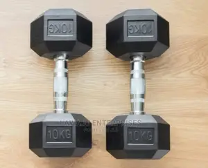 10kg Hexagon Dumbbell