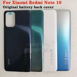 XIAOMI Battery Back Cover for Redmi Note 10 (White/Grey)