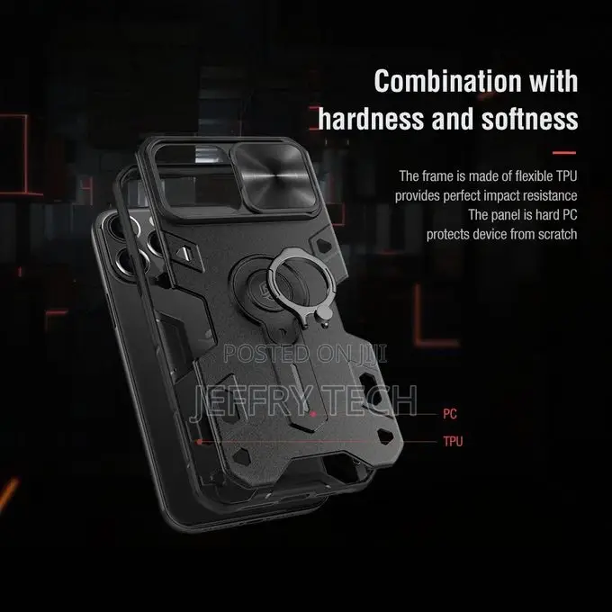 Nilkin Camshield Armor Protective Case for iPhone 13 Pro