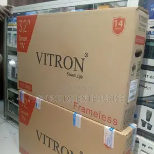 32" Inch Vitron Frameless Smart Android Tv Youtube, Netflix