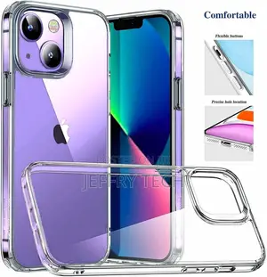For iPhone 14 Pro Max Case Clear Shockproof Cover Gel Silico