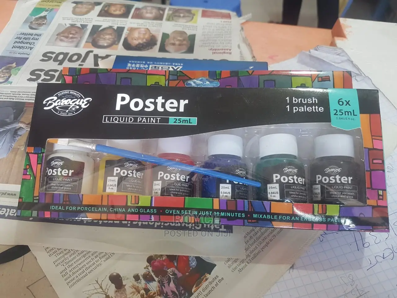 Poster Liquid Paint (6*25ml)