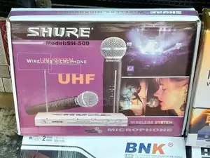 New Shure Sh500 Wireless Microphone