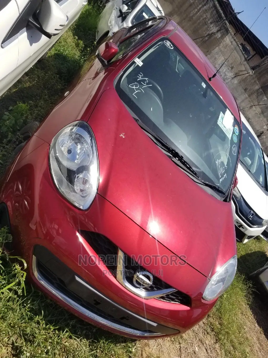 Nissan March 2015 Red