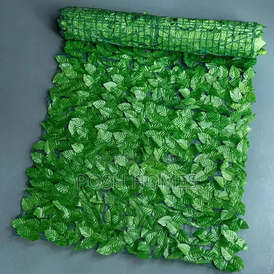 3m by 1m Green Artificial Privacy Fence