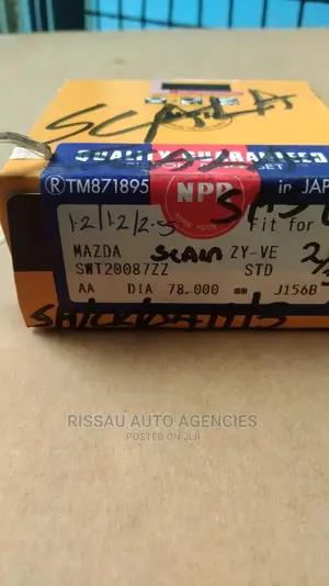 NPR STD Piston Rings for Mazda ZY Engine Made in Japan.