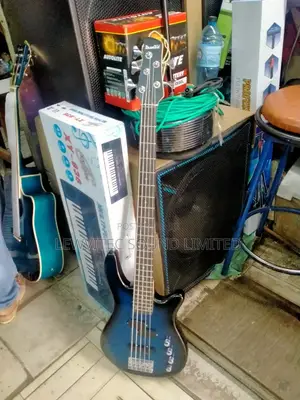 Ibanez 5 Strings Blue Black