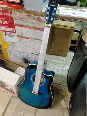 Fender 41 Semi Acoustic Guitar Blue
