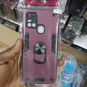 Samsung A21S Armor Case Rugged Hybrid Stand Cover