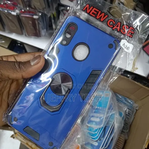 For Samsung Galaxy A30 A20 Stand Ring Holder Case