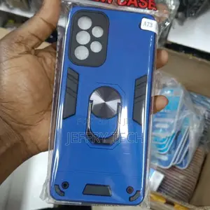 Samsung Galaxy A73 5G Case, Metal Ring Kickstand