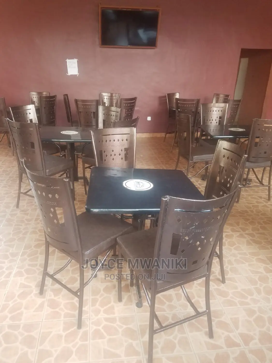 Set of 4 Restaurant Chairs and a Table