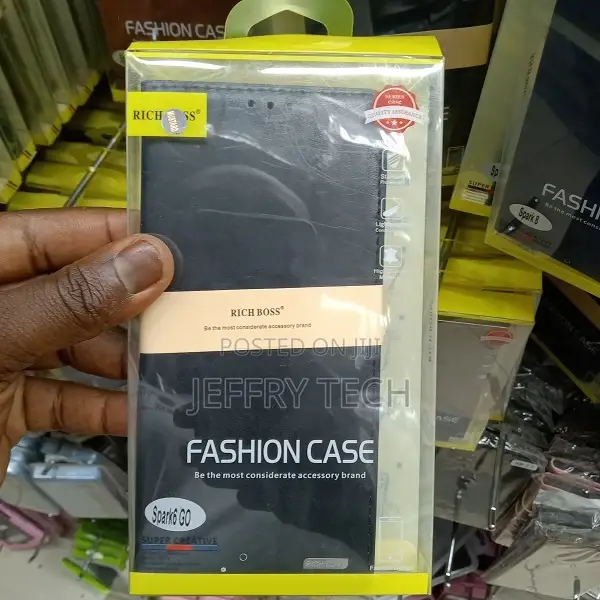 Case for Tecno Spark 6 Go Flip Cover